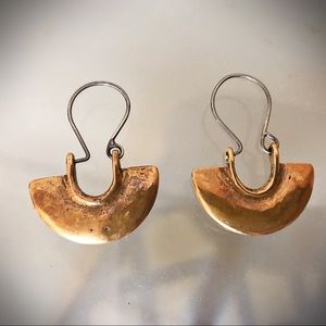 NW Artist Designer Metalwork Earrings